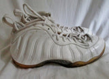 Mens Nike FOAMPOSITE ONE WHITE OUT 314996-100 Hi-Top Basketball Sneaker 10