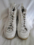 Mens Nike FOAMPOSITE ONE WHITE OUT 314996-100 Hi-Top Basketball Sneaker 10