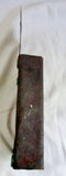 Vtg Handmade HEART METAL Box Wall Organizer Retail Home Display Rustic Mailbox