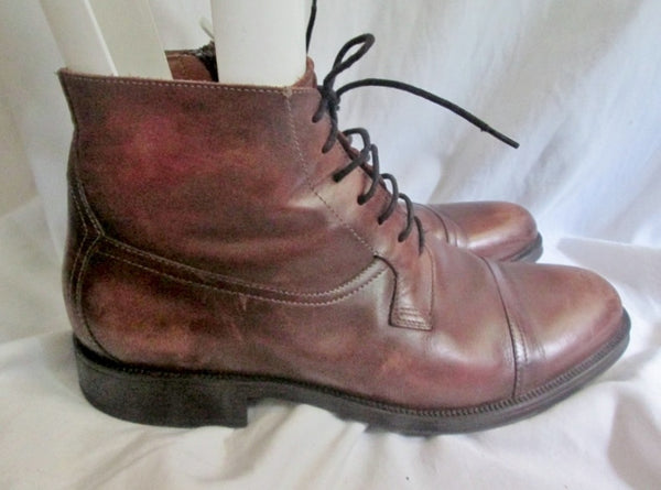 Mens TREMP ITALY 3184 Leather Ankle Boots Shoes Hipster  display picture 1