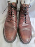 Mens TREMP ITALY 3184 Leather Ankle Boots Shoes Hipster BROWN 44 / 11