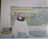 NEW Vtg 1985 JANE FREILICHER SIESTA Poster Print ART GUILD HALL EAST HAMPTON Hamptons