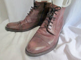 Mens TREMP ITALY 3184 Leather Ankle Boots Shoes Hipster BROWN 44 / 11
