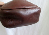 NINE WEST Leather Shoulder Crossbody Man Purse Handbag Travel Bag BROWN S