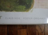 NEW Vtg Stock CLAUS HOIE AT THE GREENGROCER Print ART Watercolor Hamptons
