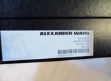 NEW ALEXANDER WANG RAVEN BOOTIE SANDAL 36 6 BLACK Leather Shoe NWT Womens