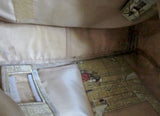 TRAVEL BY SHARIF Original Crossbody Satchel ATLAS MAP GLOBE Bag Hipster BROWN GREEN