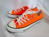 NEW CONVERSE ALL STAR LOWRISE Sneaker Trainer Athletic ORANGE M5 W7 CHUCKS Shoe
