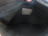 URBAN OXIDE Shoulder Flap Bag Man Purse Messenger Crossbody BLACK Vegan RUBBER