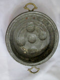 Vintage Antique Hammered COPPER EGG POACHER Poach SNAIL PAN POT 7.75" Cooking