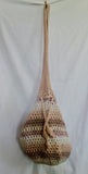 THE SAK Hobo Shoulder Bag Knit Vegan Handbag Purse Hippie Sling BEIGE NATURAL