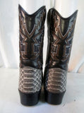 Youth Toddler DURANGO SNAKE PRINT BOOT NATURAL Vegan Cowboy Western BROWN 13.5