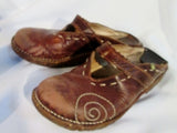 Womens EL NATURALISTA Leather Clogs Shoe Slip-On Mules 8.5 BROWN 39 Slides FROG