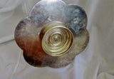 Hors D'Oeuvres Sandwich Cake Plate Silverplate 2 Tier Serving Tray Dish Pedestal Party