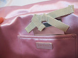 PRADA Seen Sex  In The City Movie Bag Purse Pink Cream Beige Ombré Patent Leather Italy Clutch