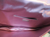 PRADA Seen Sex  In The City Movie Bag Purse Pink Cream Beige Ombré Patent Leather Italy Clutch