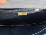 VALENTINO GARAVANI Crossbody Suede Bag Purse GRAY Python Snake BROWN Leather