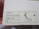 NEW CHARLOTTE OLYMPIA MEREDITH WEDGE HEEL Shoe 36 6 GREEN CAPRETTO