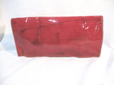 PRADA Seen Sex  In The City Movie Bag Purse Pink Cream Beige Ombré Patent Leather Italy Clutch