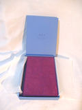 NEW 6x8" SMYTHSON Purple LEATHER Journal Travel Blank Book Diary NIB