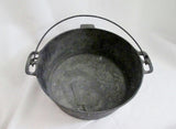 Rustic Primitive #8  DUTCH OVEN Cast Iron  Pot Pan Cooking Camping USA Sits Flat