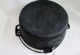 Rustic Primitive #8  DUTCH OVEN Cast Iron  Pot Pan Cooking Camping USA Sits Flat