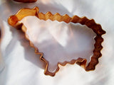 Set 4 MARTHA STEWART ANIMAL COPPER Cookie Cutter Mold Baking Pastry Chef