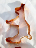 Set 4 MARTHA STEWART ANIMAL COPPER Cookie Cutter Mold Baking Pastry Chef