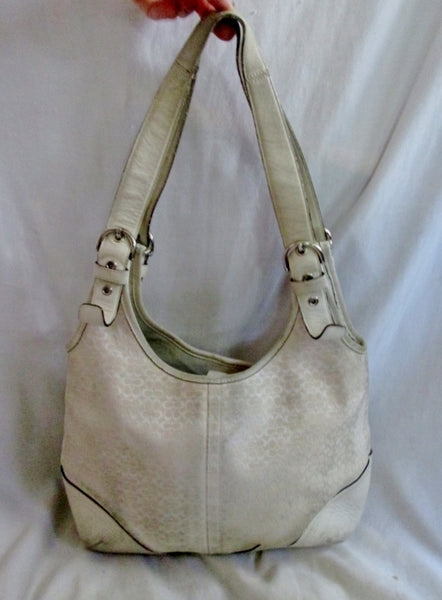 COACH ショルダーバッグ COACH コーチ トートバッグ 6800 ミニシグネチャー キャンバス×レザー
