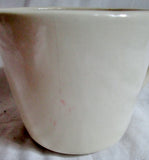 Signed SARAH SPADEMAN MERMAID Surprise Animug Cup Treasure Mug WHITE GREEN Pottery USA