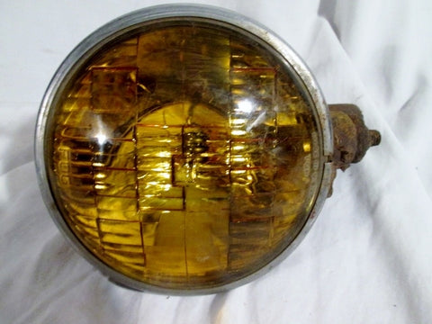 Vintage 1930s 40s KING BEE 98-99 AMBER Fog Light Lamp USA Car Auto Headlight