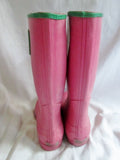 Youth Girls RALPH LAUREN PROPRIETOR Wellies Rain Boots Rainboot 2 PINK Kids Gumboots
