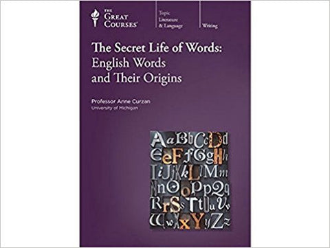 Great Courses THE SECRET LIFE OF WORDS ENGLISH ORIGINS CD Set Teaching Company Language