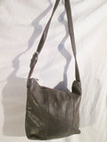 STONE MOUNTAIN leather satchel shoulder bag hobo cross body purse BROWN CHOCOLATE