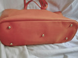 SORIAL MADISON Tote Vegan Satchel Shoulder Bag Carryall TANGERINE ORANGE Shop
