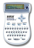 NEW NIB Zelco Electronic Bookmark Dictionary II Handy Compact Travel Reference
