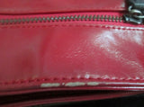 SHIRALEAH Chicago HARPER RED CROSS BODY BAG Vegan shoulder purse RED BERRY