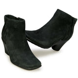 Womens TIMBERLAND BAYCHESTER Leather Ankle BOOT BLACK 7.5 Bootie Shoe