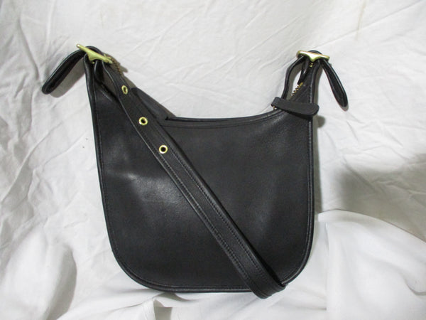 COACH F09950 Leather Hobo Crossbody Bag Satchel Purse Handbag