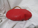 PETER KENT leather hobo bucket bag purse ROSE BROWN Boho