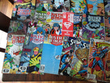 Huge Lot 1990s MARVEL Comic Book JUSTICE LEAGUE SUPERMAN