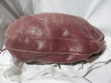 PRESA Leather Hobo Satchel Shoulder Saddle Bag Distressed Boho Hippie Bohemian