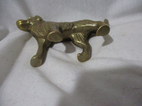 GOLDEN RETRIEVER LAB LABRADOR Brass DOG Figurine Art Decor Pooch