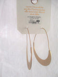 ALTAR'D STATE Gold HAMMERED HOOP Pierced Earring Jewelry ETHNIC Boho Festival