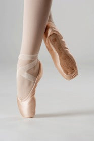 NEW PRIMA SOFT Dance BALLET 711 EN L' AIRE TOE Shoe PINK NUDE Sz 5.5 Ultimate Dancewear