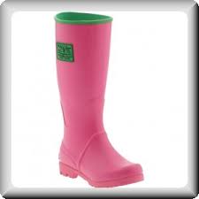 Toddler Girls RALPH LAUREN PROPRIETOR Wellies Rain Boots Rainboots 13 PINK Kids Gumboots