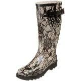 Womens CHOOKA LACEY LACE CREAM Wellies Rain Boots Gumboots Foul Weather 7 Vegan