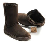Womens UGG AUSTRALIA 5275 ULTIMATE Short Suede Winter BOOT 9 BROWN CHOCOLATE