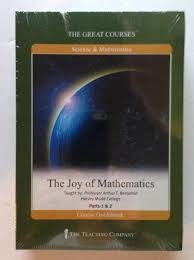 Great Courses THE JOY OF MATHEMATICS DVD Set Teaching Company Science Math