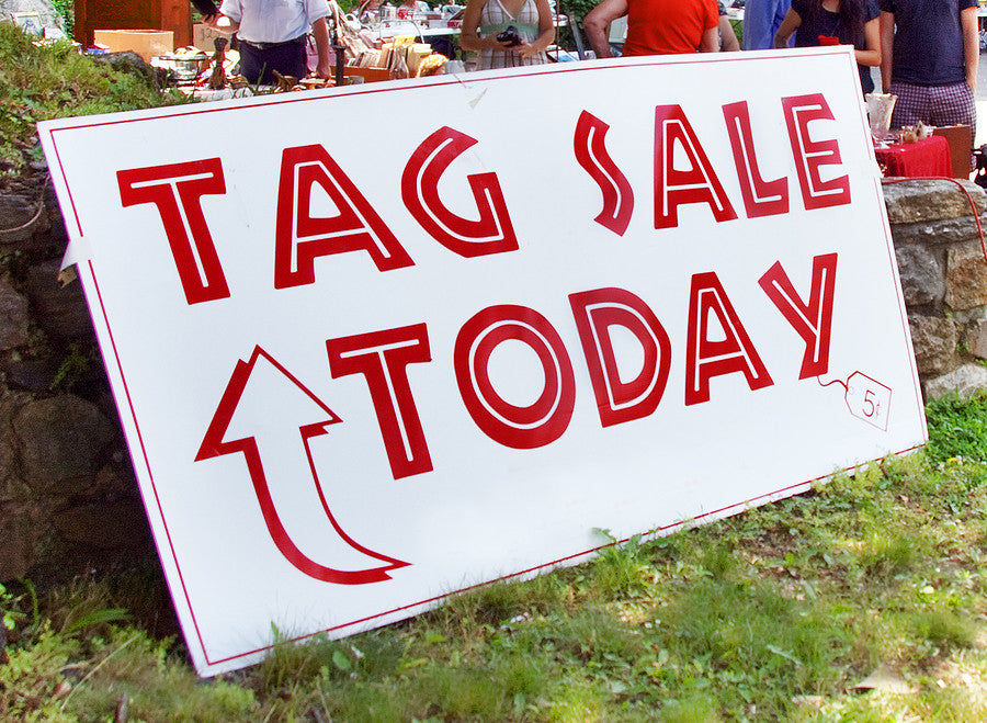 Tag, Rummage, Estate, and Garage Sales:  The Good, The Bad, and How to Tell If It's Worth Your Time